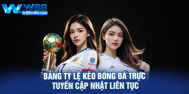 Bảng tỷ lệ kèo bóng đá trực tuyến cập nhật liên tục
