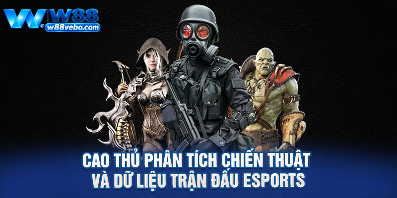 Cao thủ phân tích chiến thuật và dữ liệu trận đấu eSports
