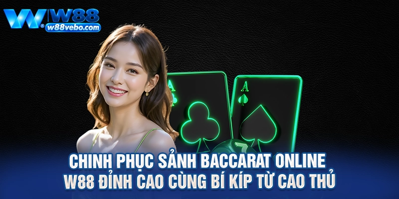 Chinh Phục Sảnh Baccarat Online W88 Đỉnh Cao Cùng Bí Kíp Từ Cao Thủ 1 Chinh Phuc Sanh Baccarat Online W88 Dinh Cao Cung Bi Kip Tu Cao Thu
