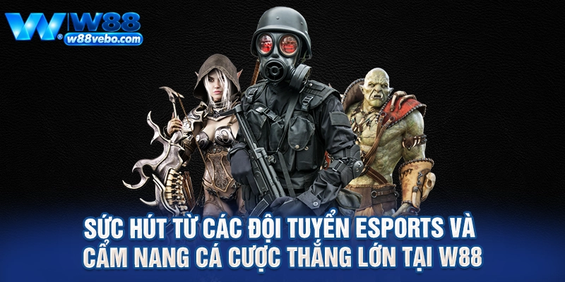 Sức Hút Từ Các Đội Tuyển eSports Và Cẩm Nang Cá Cược Thắng Lớn Tại W88 1 Suc Hut Tu Cac Doi Tuyen eSports Va Cam Nang Ca Cuoc Thang Lon Tai W88